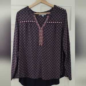 Valerie Stevens Crimson Kiss Top Size L